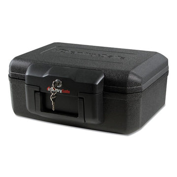 Sentry® Safe 1200 Series Fire Chest, 0.18 Cu Ft, 14.3w X 11.2d X 6.1h, Black freeshipping - TVN Wholesale